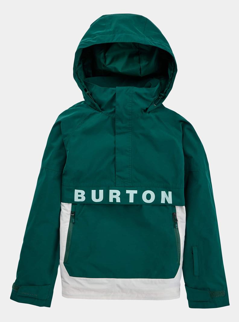 Veste Snowboard Burton Frostner 2L Anorak Femme Marron Blanche | 289674-EPB