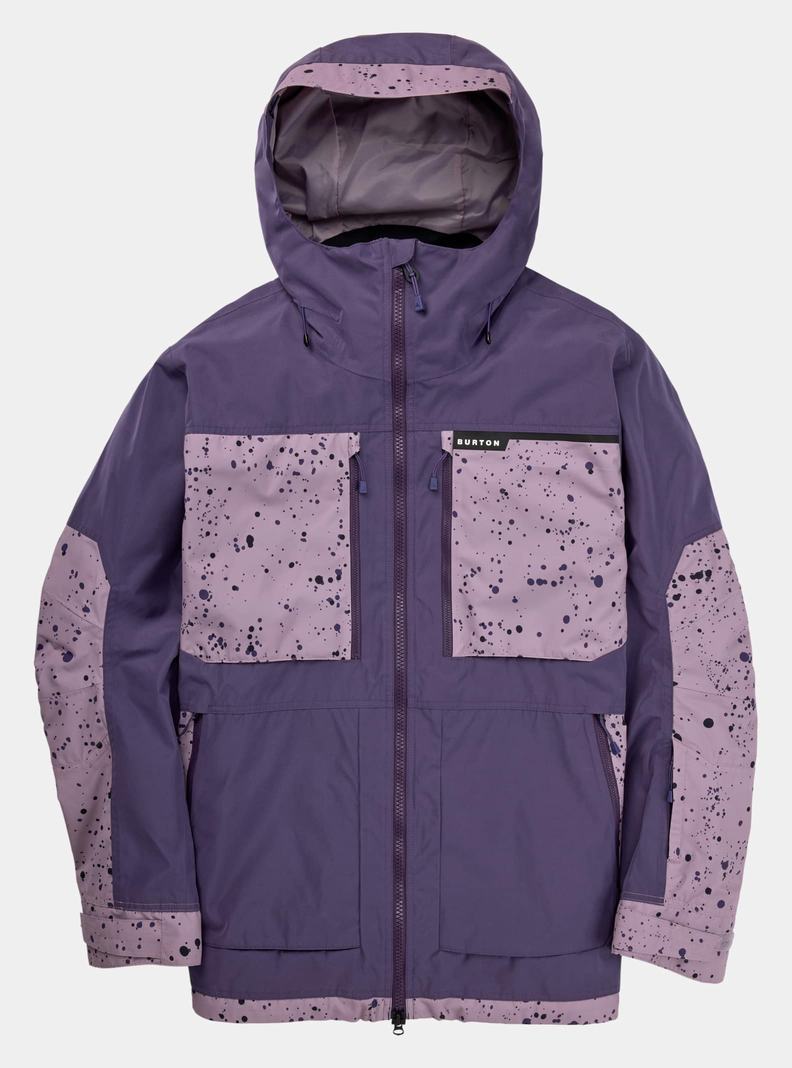 Veste Snowboard Burton Frostner 2L Homme Violette | 406381-OIX