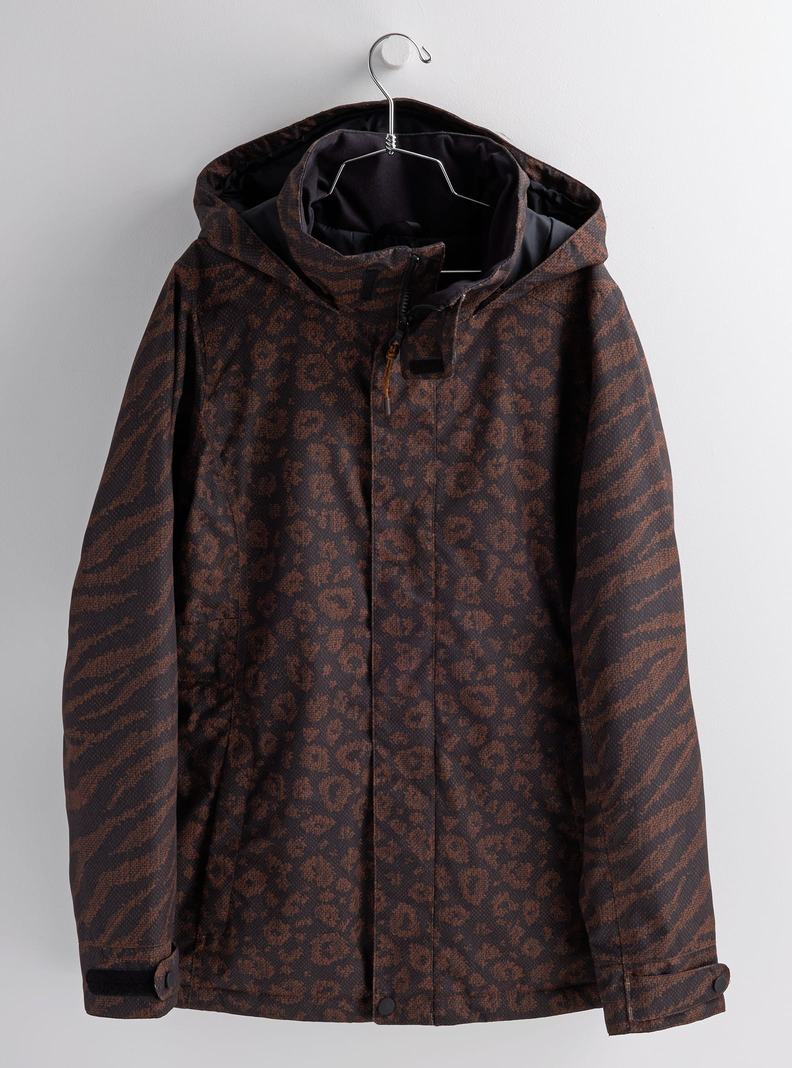 Veste Snowboard Burton Jet Set Femme Grise | 924350-FZC