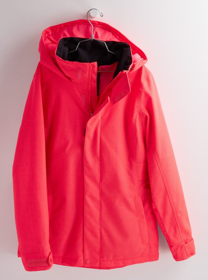 Veste Snowboard Burton Jet Set Femme Rose | 453706-CPY