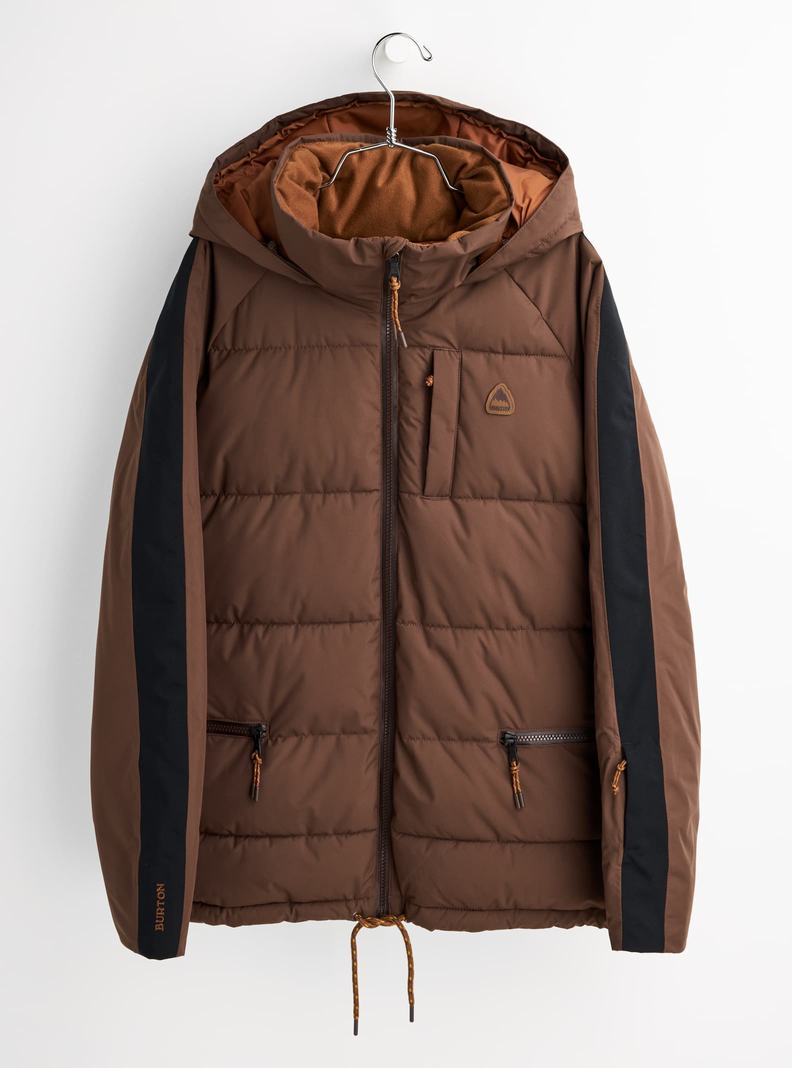 Veste Snowboard Burton Keelan Femme Marron | 326178-TYF