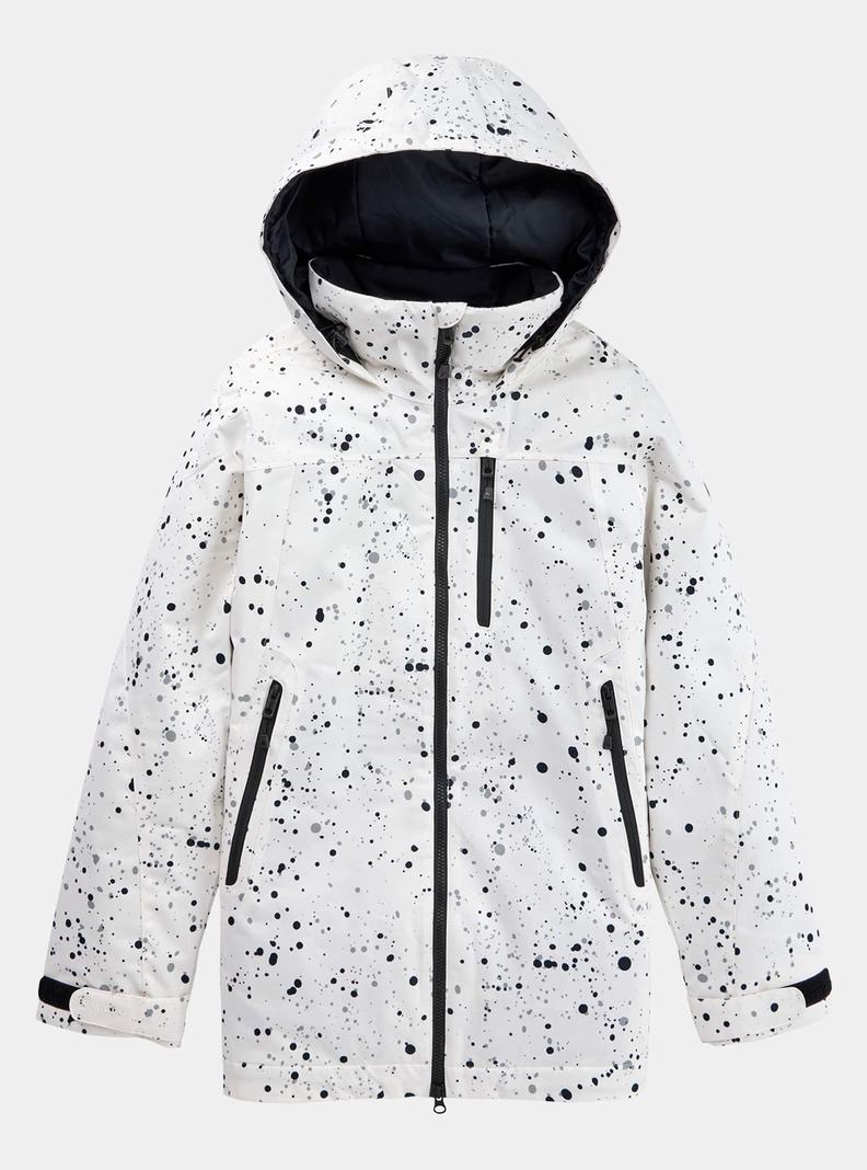 Veste Snowboard Burton Lelah 2L Femme Blanche | 182970-FNQ