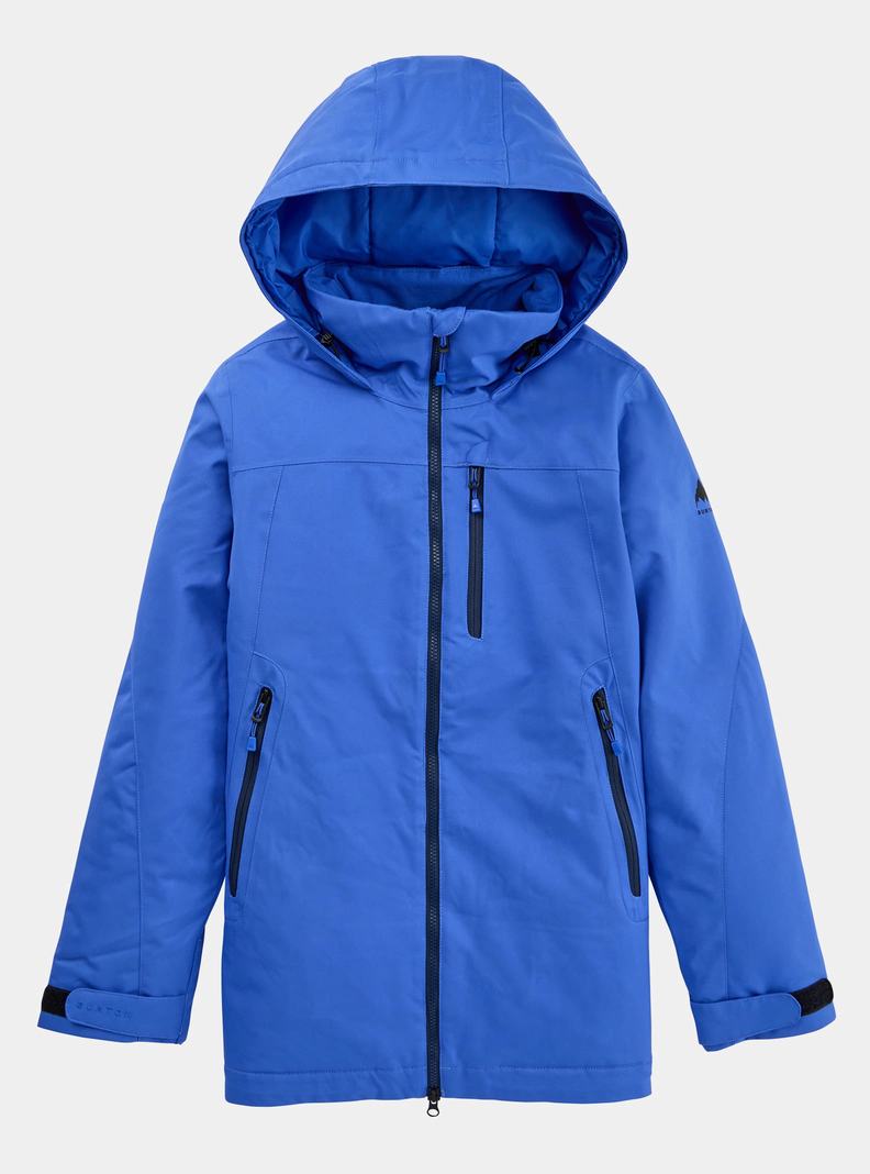 Veste Snowboard Burton Lelah 2L Femme Bleu | 702538-MLZ