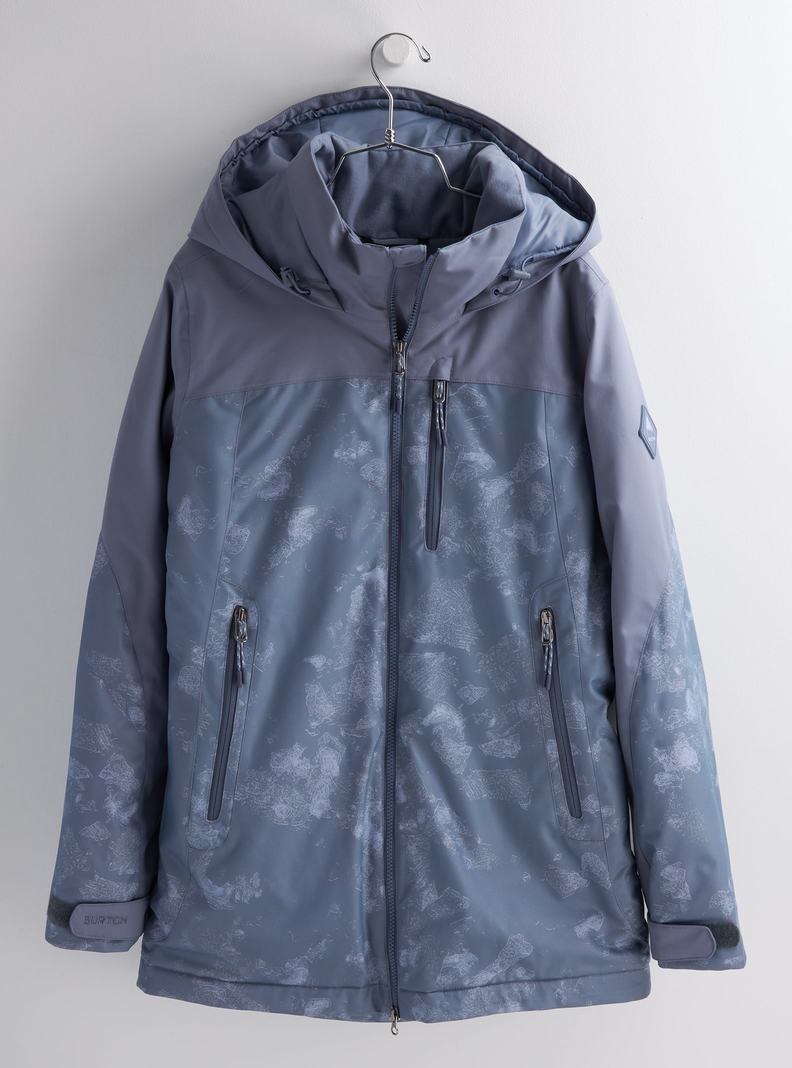 Veste Snowboard Burton Lelah Femme Grise | 041735-RAU