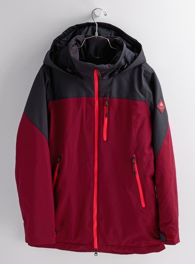 Veste Snowboard Burton Lelah Femme Noir Bordeaux | 765238-JSU