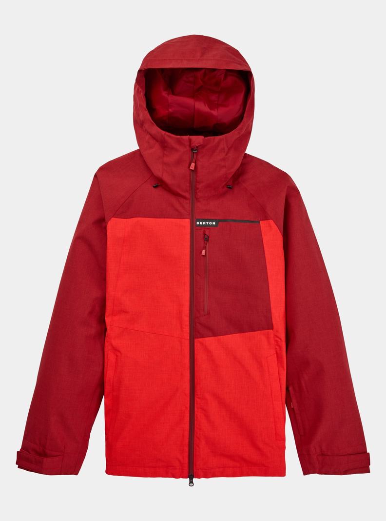 Veste Snowboard Burton Lodgepole 2L Homme Orange Rose Rose | 394058-XHK