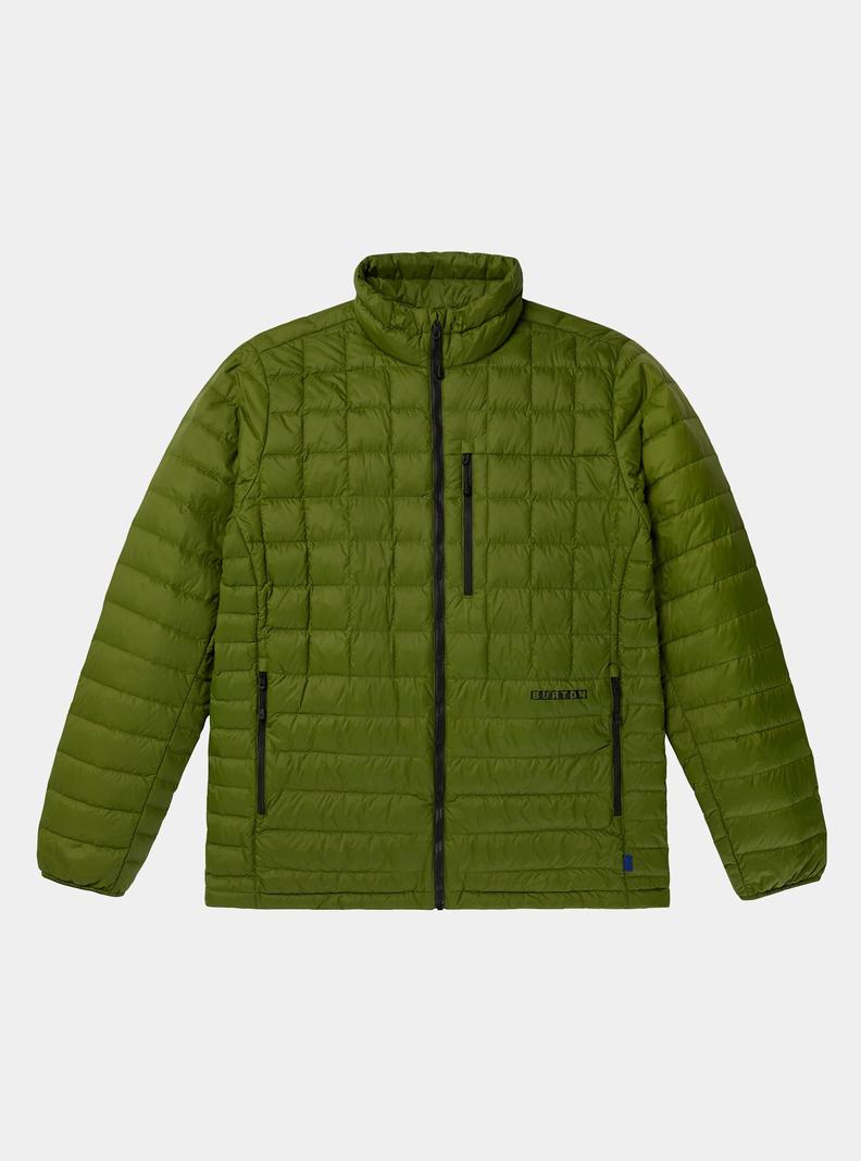 Veste Snowboard Burton Mid-Heat Down Homme Vert | 685134-FOM