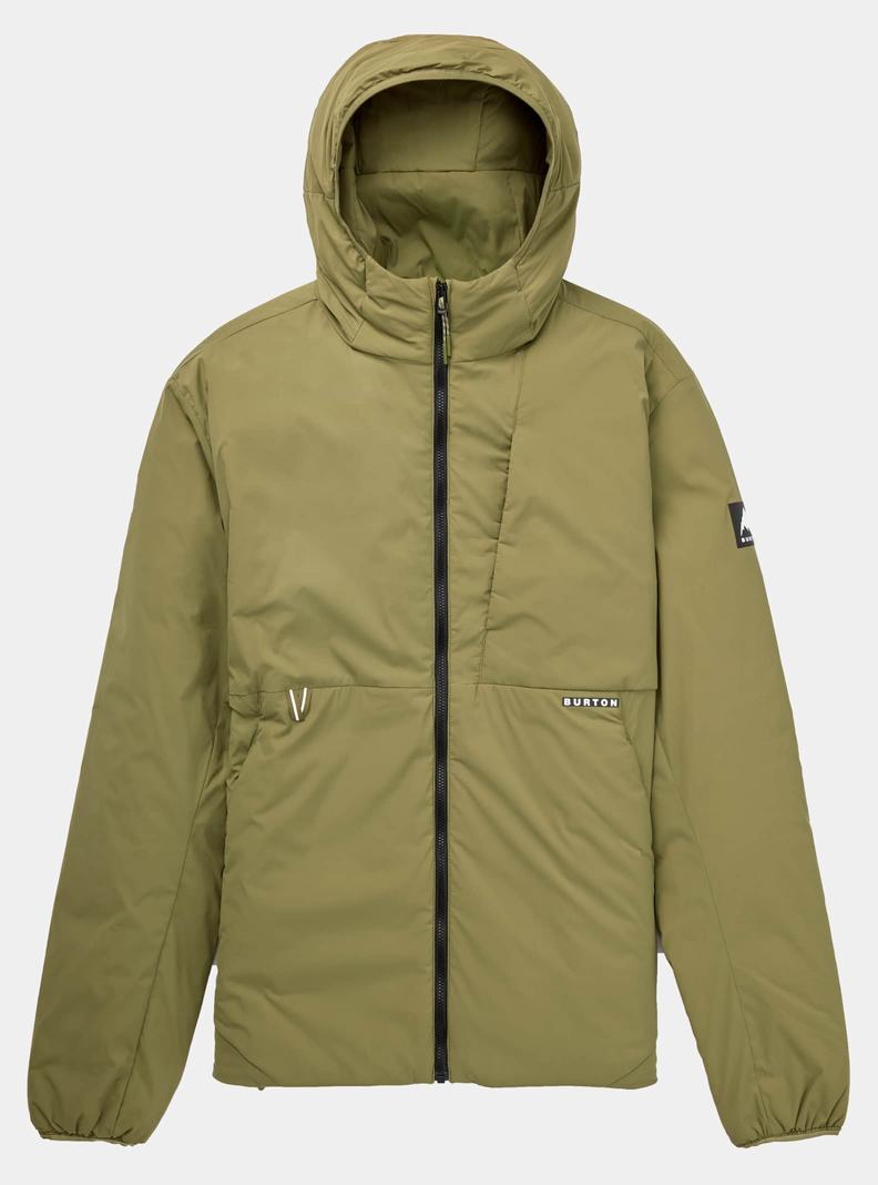 Veste Snowboard Burton Multipath Encapuchonné Insulated Homme Vert Olive | 569032-HFD