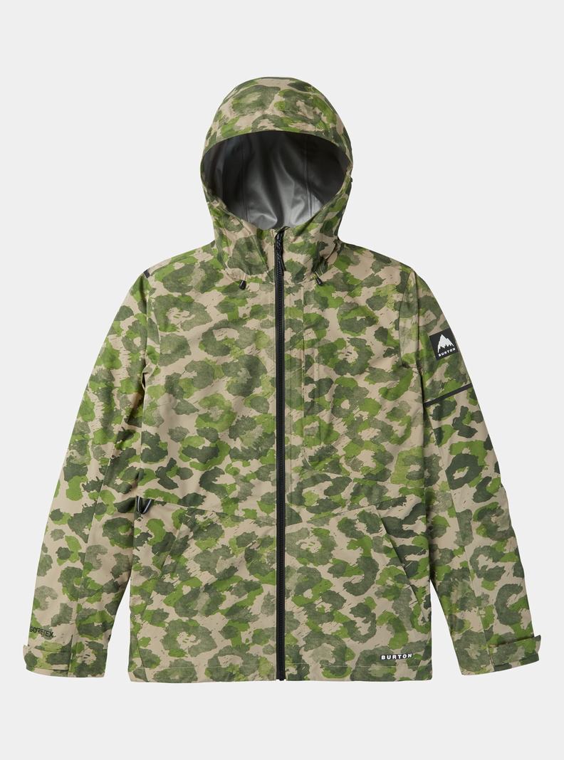 Veste Snowboard Burton Multipath GORE-TEX 2L Femme Vert Camouflage | 251397-SQB