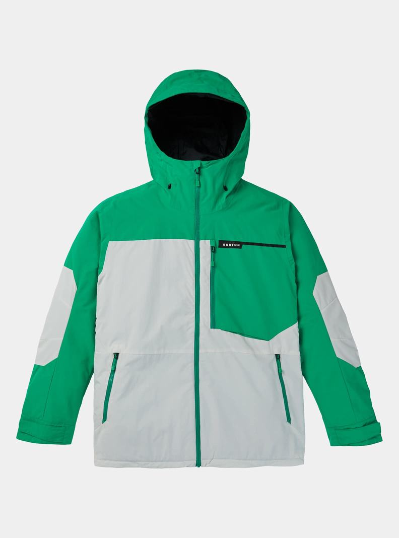Veste Snowboard Burton Peasy 2L Homme Vert Blanche | 931784-DJR