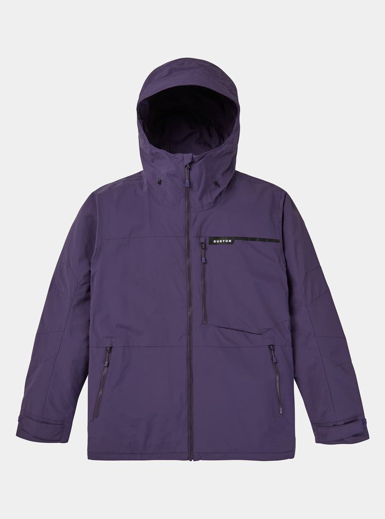 Veste Snowboard Burton Peasy 2L Homme Violette | 685103-VBH