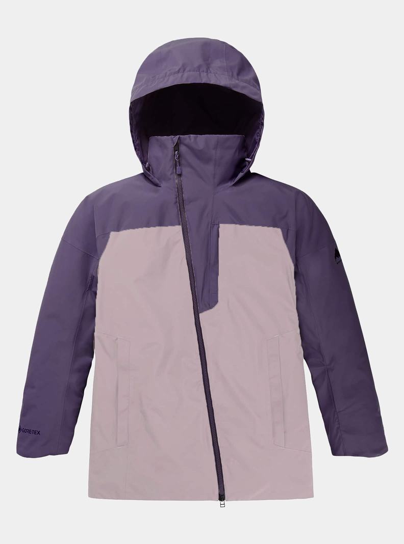 Veste Snowboard Burton Pillowline GORE-TEX 2L Femme Violette | 125647-ZMV