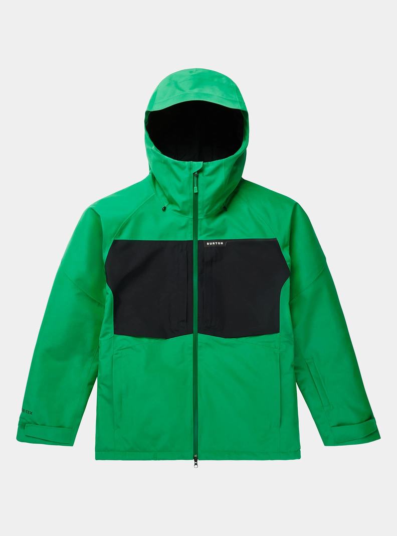 Veste Snowboard Burton Pillowline GORE‑TEX 2L Homme Vert Noir | 614358-ICE