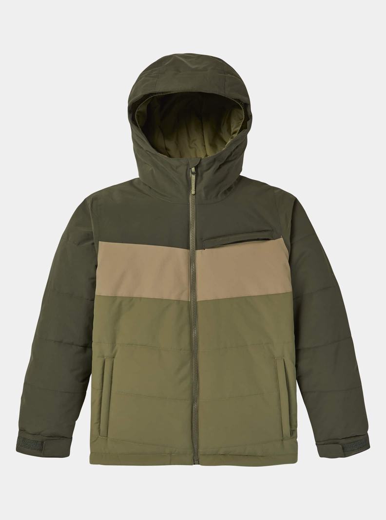 Veste Snowboard Burton Ropedrop Enfant Vert Olive | 498231-CSJ