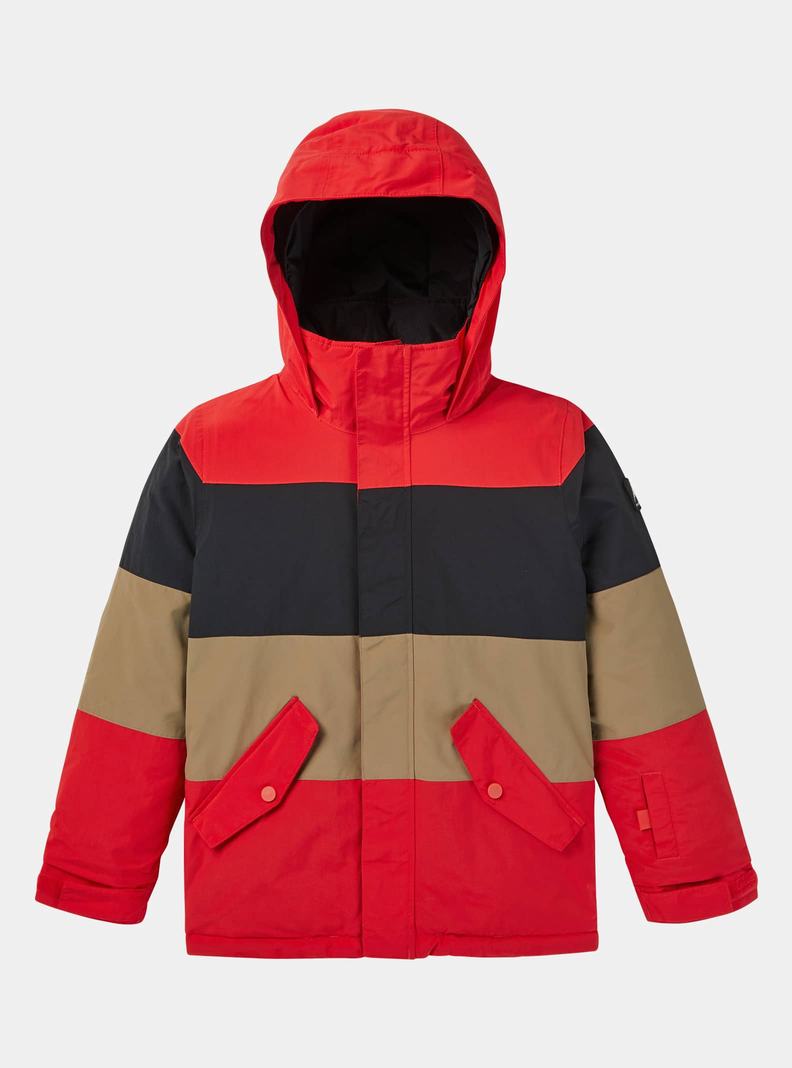Veste Snowboard Burton Symbol Enfant Rose Noir | 310892-DXM