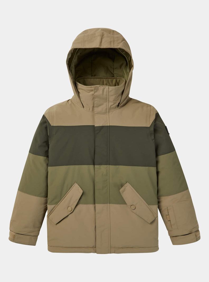 Veste Snowboard Burton Symbol Enfant Vert Olive | 052418-RDH
