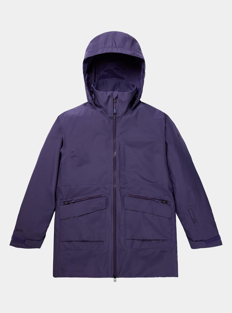 Veste Snowboard Burton Treeline GORE-TEX 2L Femme Violette | 859147-WGP