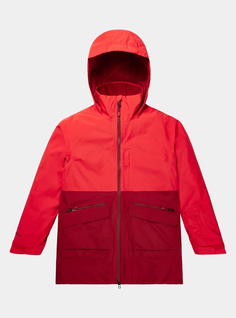Veste Snowboard Burton Treeline GORE-TEX 2L Femme Rose Orange Rose | 972863-GIC