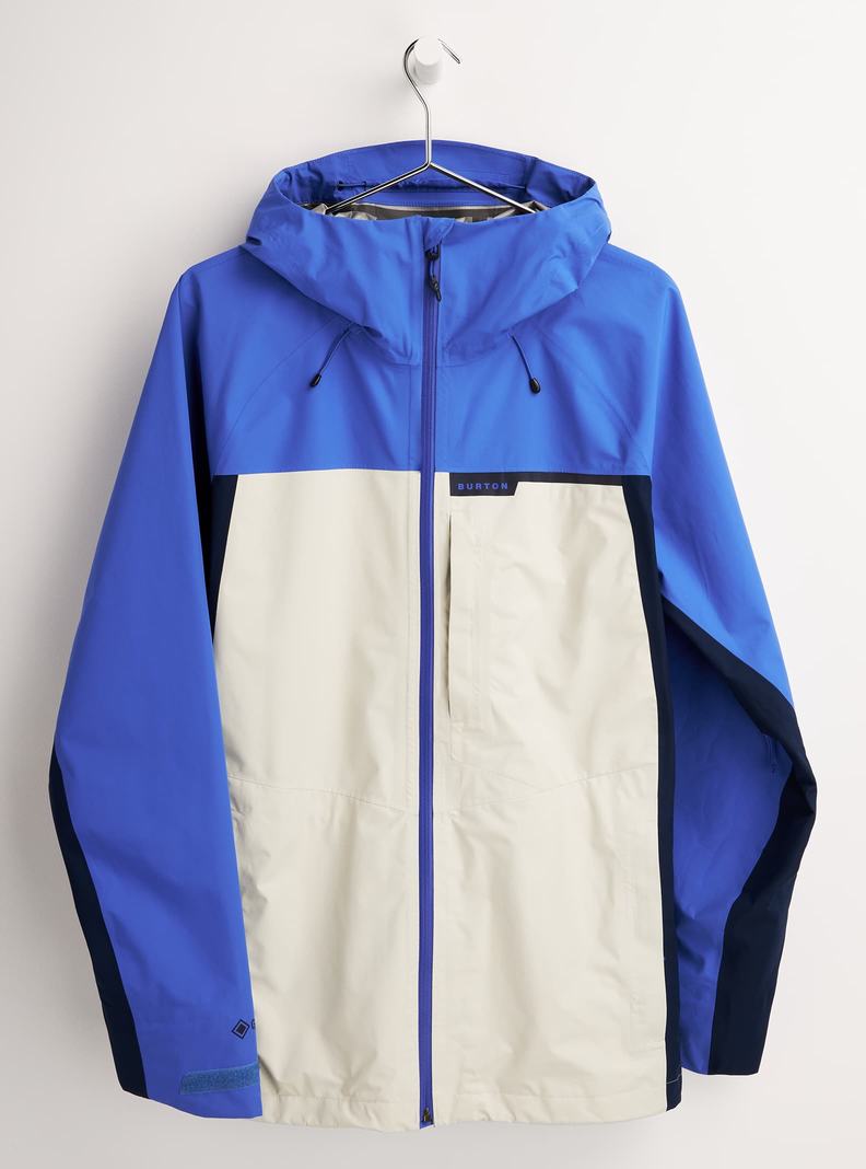 Veste Snowboard Burton Veridry GORE-TEX 2L Rain Homme Bleu Argent Vert | 089341-PQC