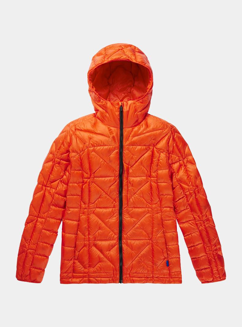 Veste Snowboard Burton [ak] Baker Down Encapuchonné Femme Orange | 987015-QON