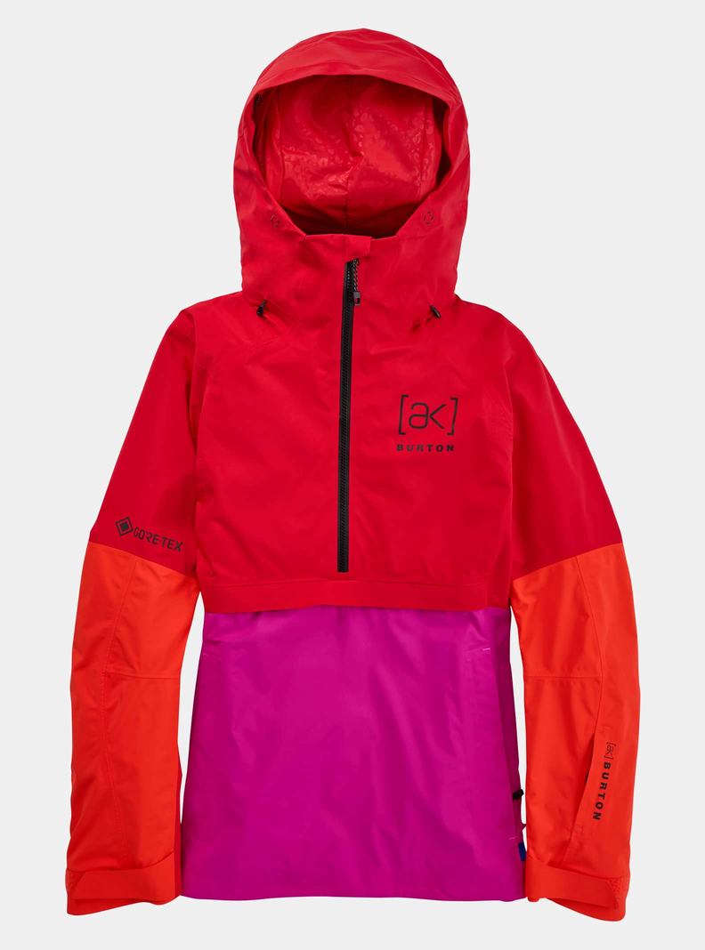 Veste Snowboard Burton [ak] Kimmy GORE-TEX 2L Anorak Femme Rouge Orange | 490513-CPB