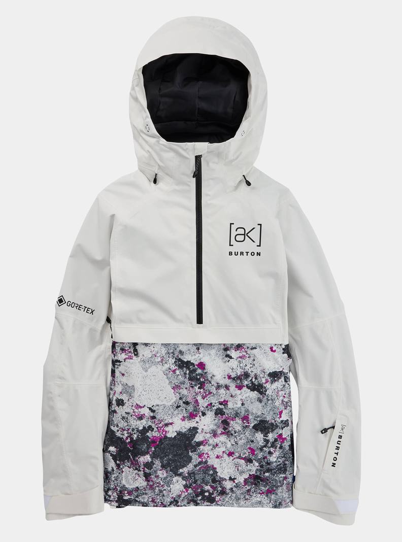 Veste Snowboard Burton [ak] Kimmy GORE-TEX 2L Anorak Femme Blanche | 984613-QUT