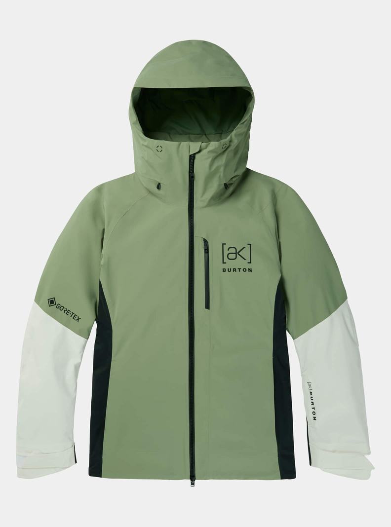 Veste Snowboard Burton [ak] Upshift GORE-TEX 2L Femme Vert Blanche Noir | 638942-EGN