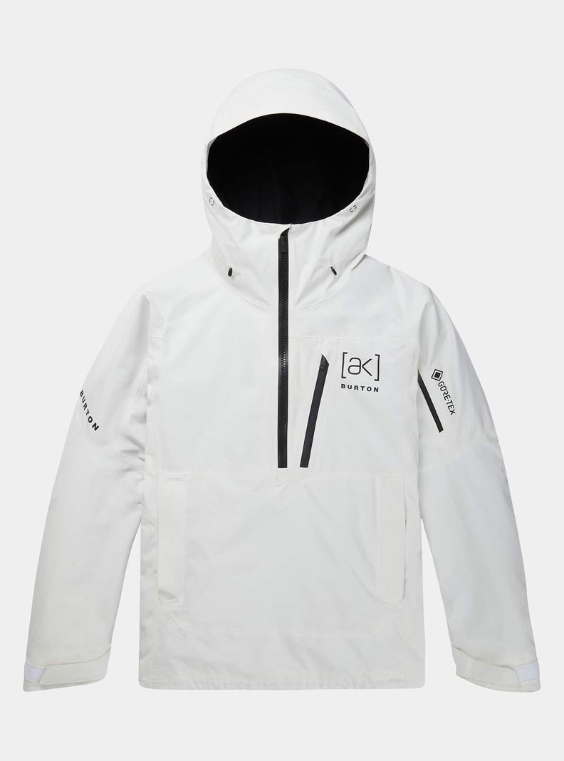 Veste Snowboard Burton [ak] Velocity GORE‑TEX 2L Anorak Homme Blanche | 293781-MZR