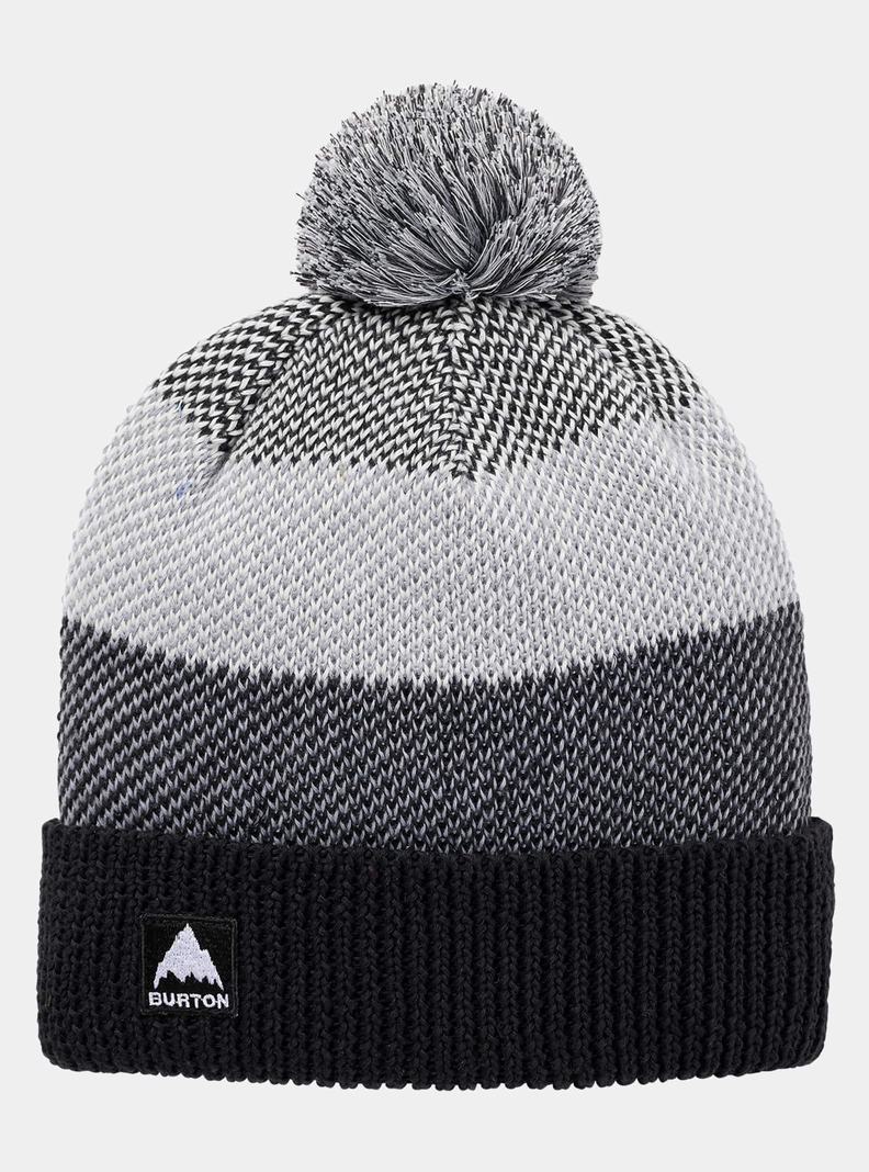 Bonnet Burton Fleece-Doublée Pom Enfant Noir | 635219-ZLG
