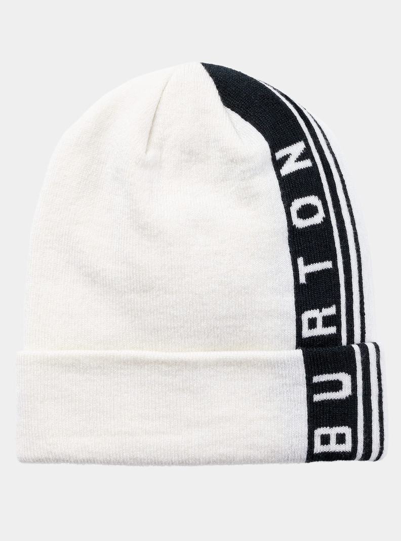 Bonnet Burton Partylap Homme Blanche | 730126-ZWP