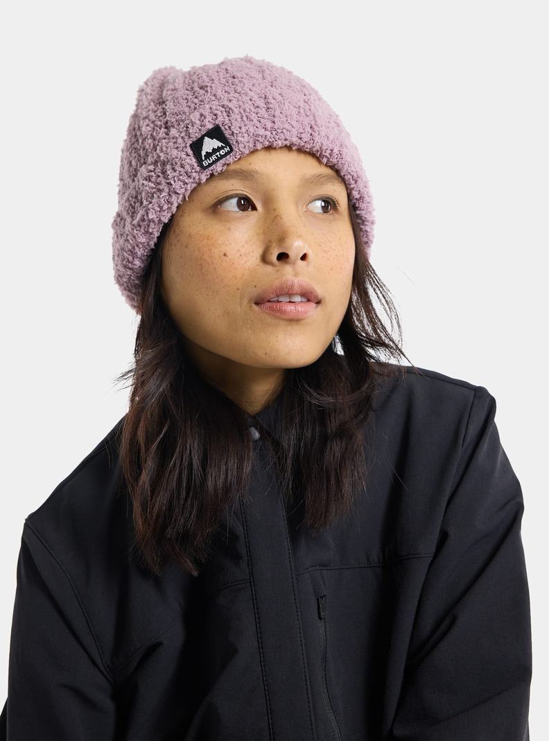 Bonnet Burton Plush Homme Violette | 126075-OFK
