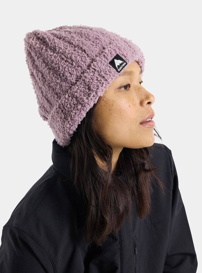 Bonnet Burton Plush Homme Violette | 126075-OFK