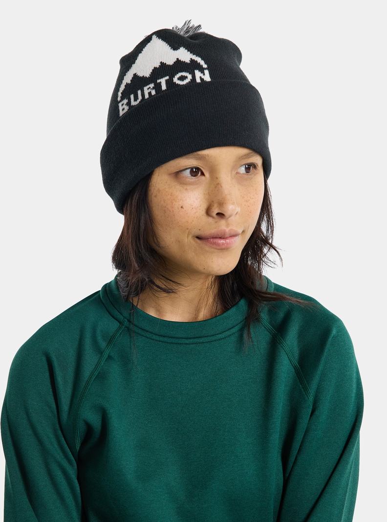 Bonnet Burton Recycled Trope Homme Noir | 907362-AQI