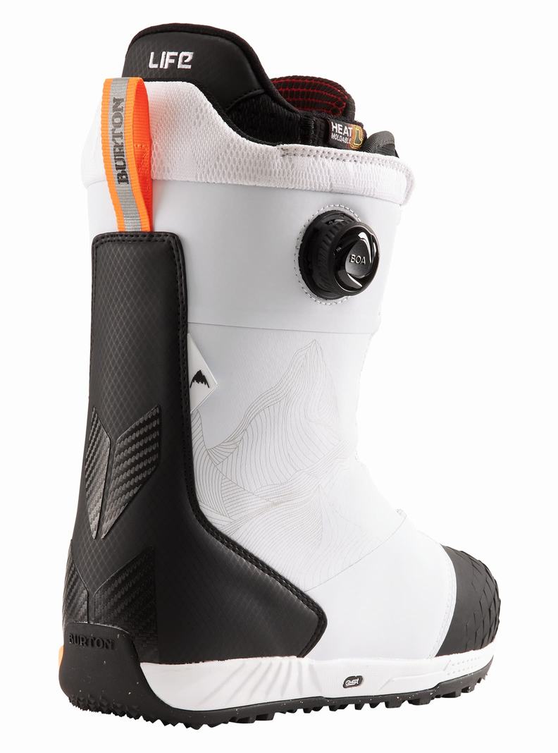 Boots Snowboard Burton Ion BOA® Homme Blanche | 109437-BXL