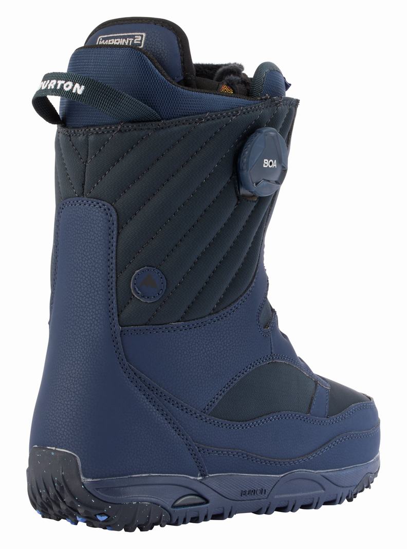 Boots Snowboard Burton Limelight BOA® Femme Bleu Marine | 649813-XYF