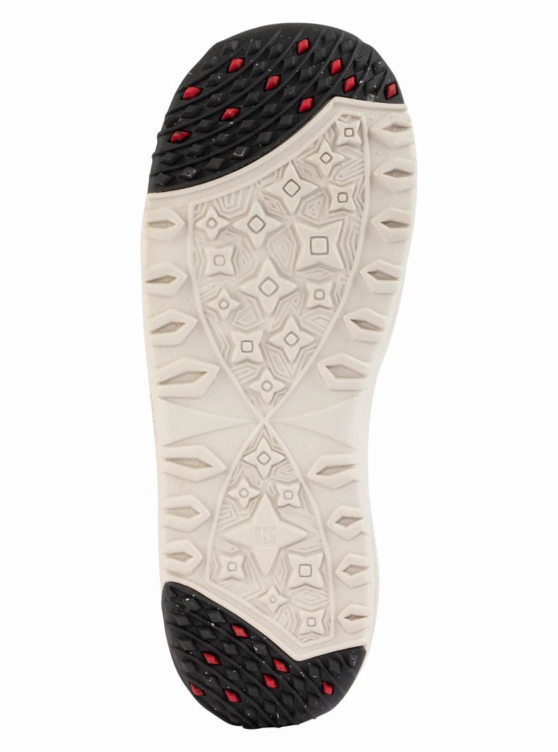 Boots Snowboard Burton Limelight BOA® Larges Femme Bordeaux Beige | 361805-CIM