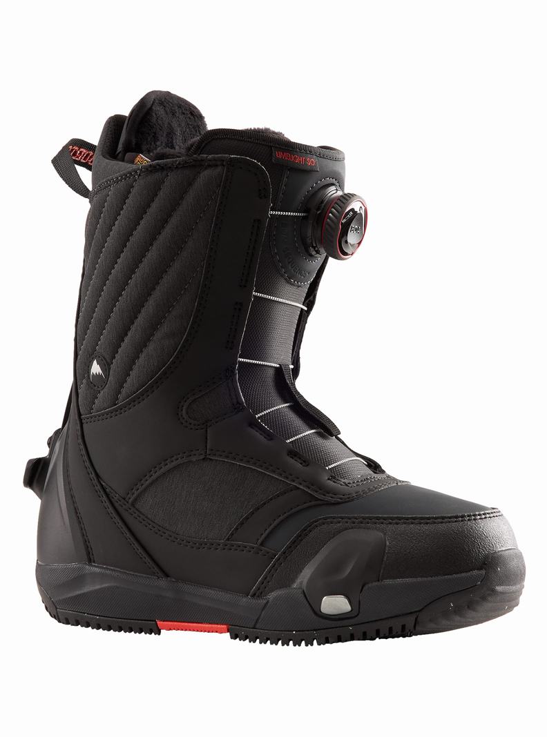 Boots Snowboard Burton Limelight Step On® Femme Noir | 857306-KAF