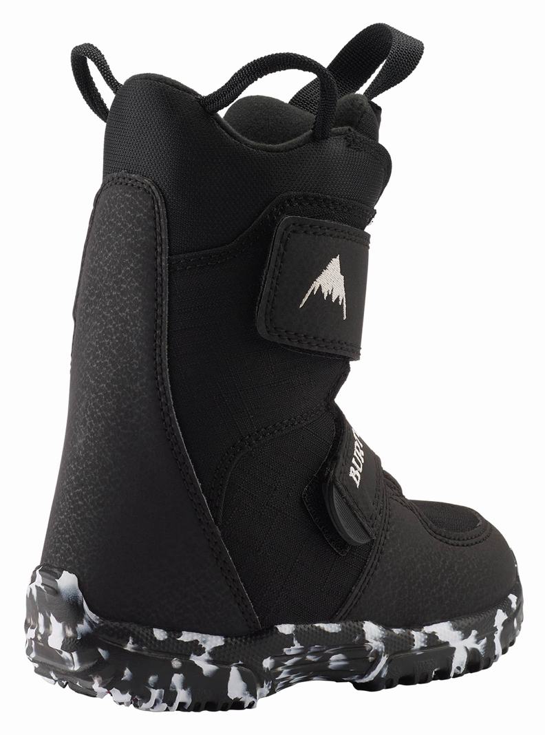Boots Snowboard Burton Mini Grom Enfant Noir | 480273-MKA