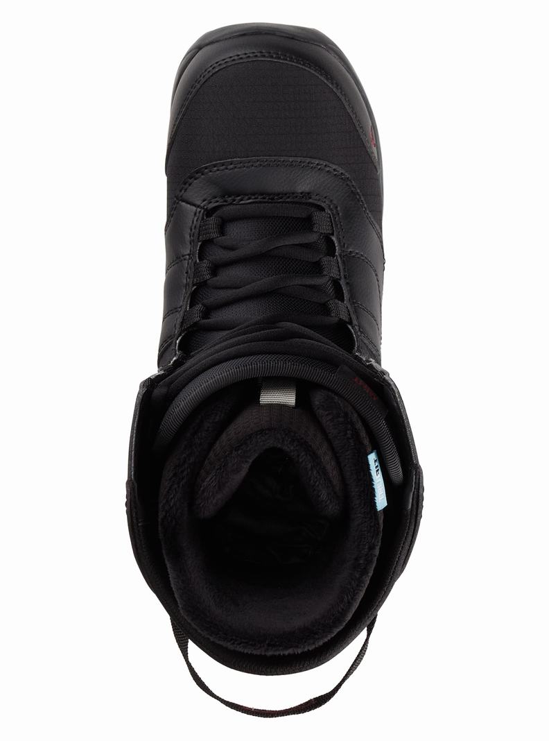 Boots Snowboard Burton Mint Dentelle Femme Noir | 463297-YDV