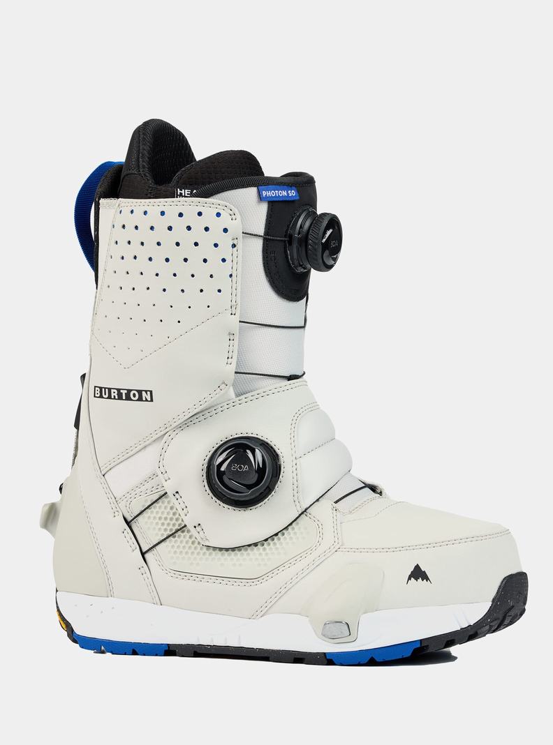 Boots Snowboard Burton Photon Step On® (Soft) Homme Blanche | 572419-ZUC