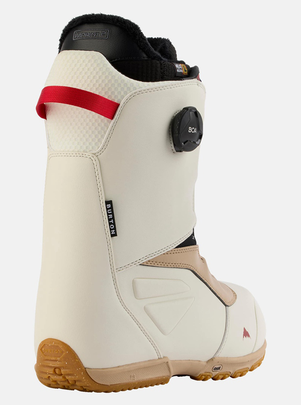Boots Snowboard Burton Ruler BOA® Homme Blanche | 756298-MKP