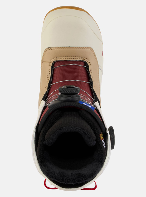 Boots Snowboard Burton Ruler BOA® Homme Blanche | 756298-MKP