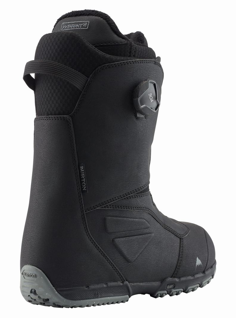 Boots Snowboard Burton Ruler BOA® Homme Noir | 946273-JCE