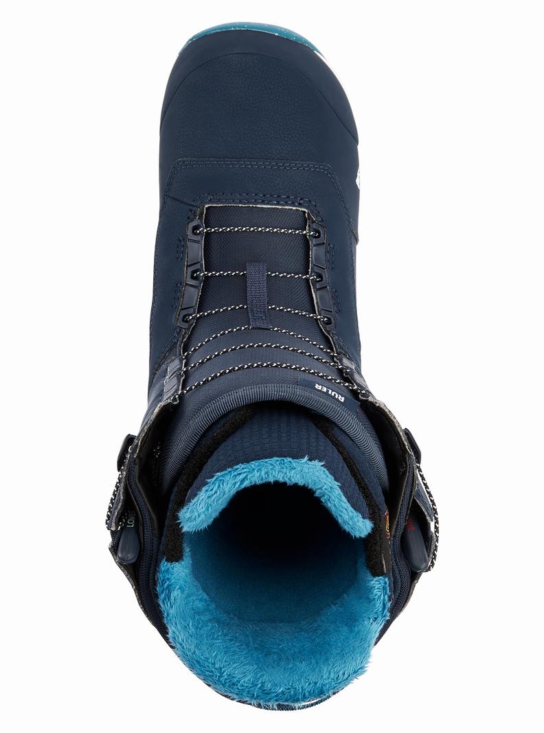 Boots Snowboard Burton Ruler Homme Bleu Marine | 069425-BGC
