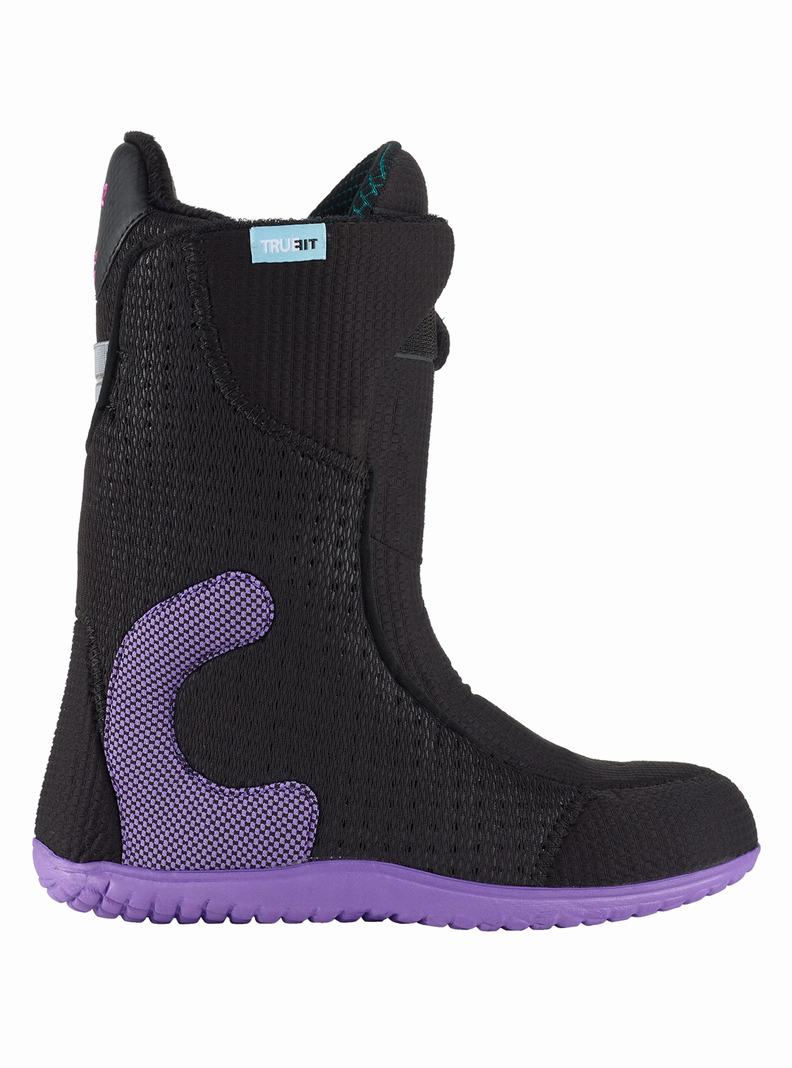 Boots Snowboard Burton Supreme - Larges Femme Noir | 608972-LJO