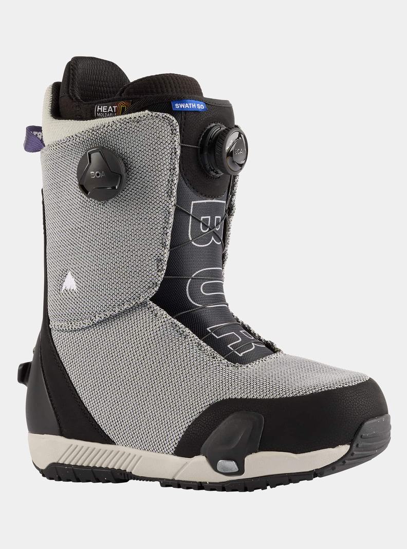 Boots Snowboard Burton Swath Step On® Homme Grise Noir | 571629-VDY