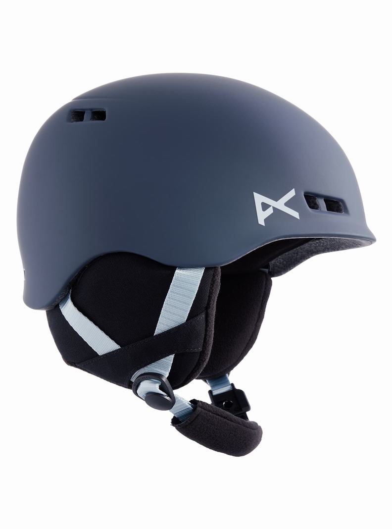 Casque Snowboard Burton Anon Burner Enfant Bleu Marine | 271480-GUX