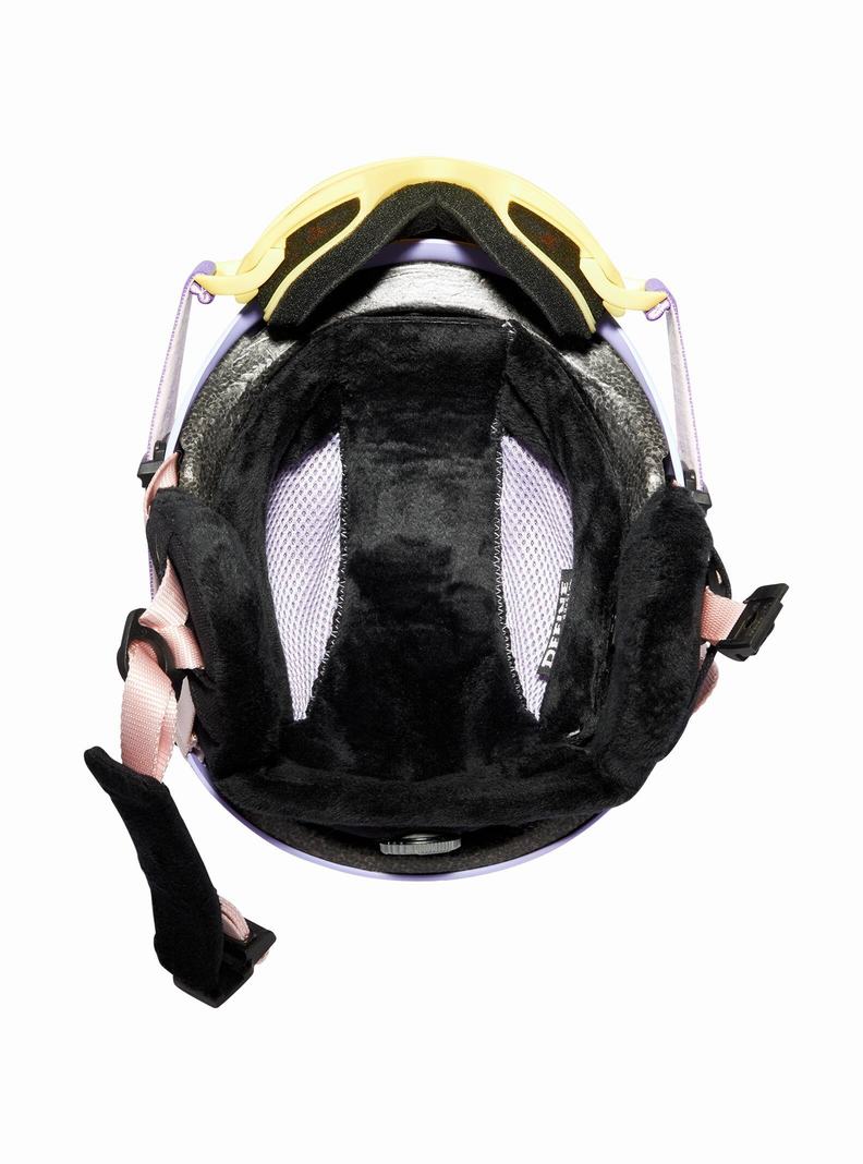 Casque Snowboard Burton Anon Define Enfant Violette | 208647-OMZ