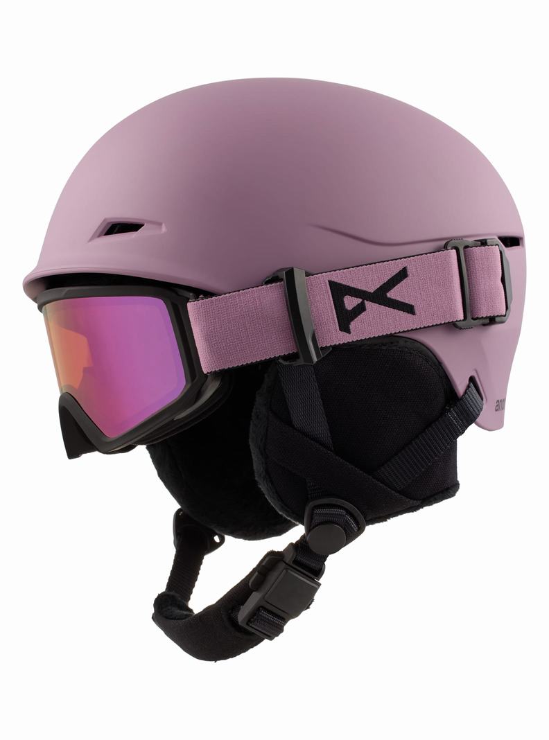 Casque Snowboard Burton Anon Define Enfant Violette | 712685-ZVP