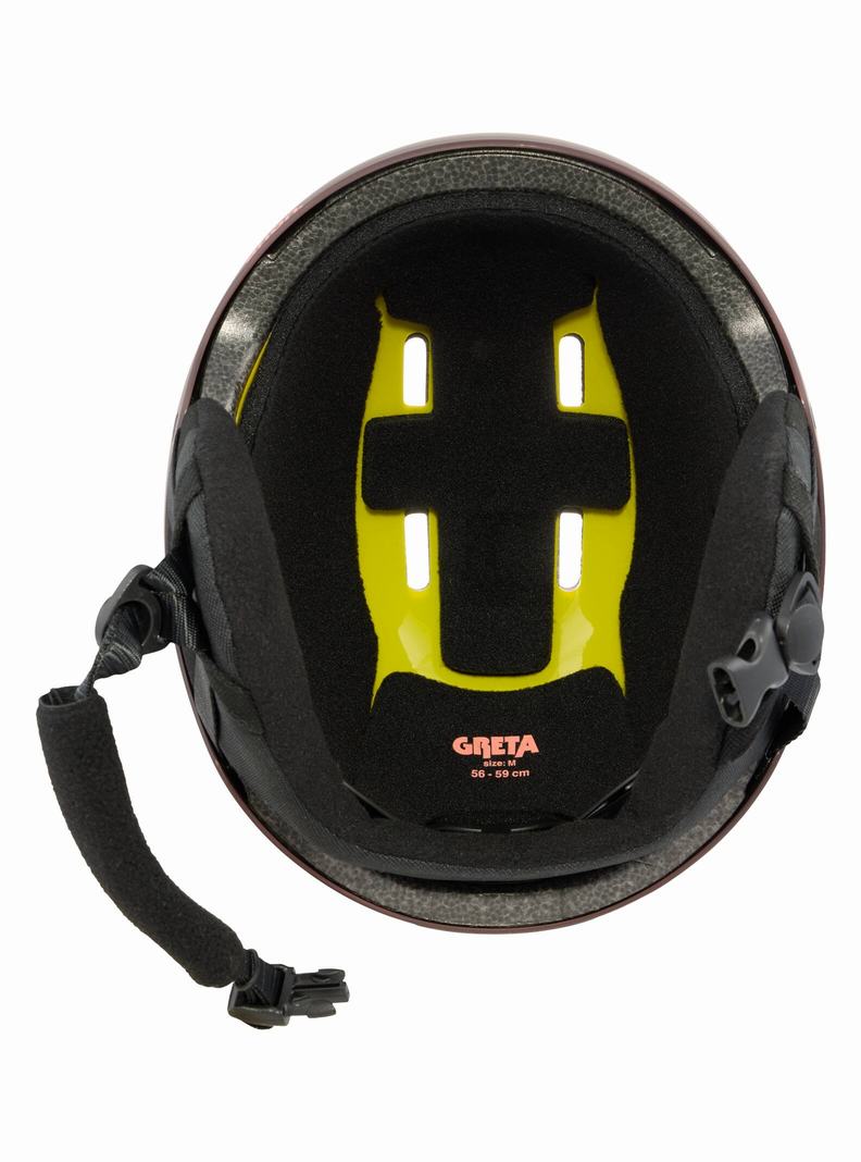 Casque Snowboard Burton Anon Greta 3 Femme Chocolat | 340765-KBL